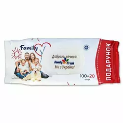 Вологі серветки Handy Frash 120 шт Вологі серветки Handy Frash 120 шт