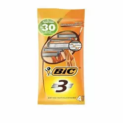 Станок BIC Sensitiv 3 леза 4 шт Станок BIC Sensitiv 3 леза 4 шт