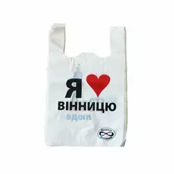 Пакети майка Я люблю Вінницю 38х60 см (50шт) Пакети майка Я люблю Вінницю 38х60 см (50шт)