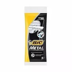 Станок BIC Метал 1 лезо 5 шт Станок BIC Метал 1 лезо 5 шт