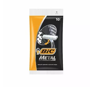 Станок BIC Метал 1 лезо 10 шт Станок BIC Метал 1 лезо 10 шт