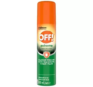 Засіб від комарів OFF! Екстрім аерозоль 100 мл Засіб від комарів OFF! Екстрім аерозоль 100 мл