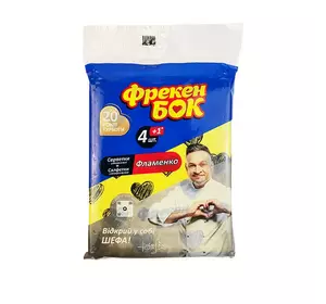 Серветка віскозна Фрекен Бок фламенко 4+2 шт Серветка віскозна Фрекен Бок фламенко 4+2 шт