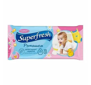 Вологі серветки Superfresh 15 шт (20шт) Вологі серветки Superfresh 15 шт (20шт)